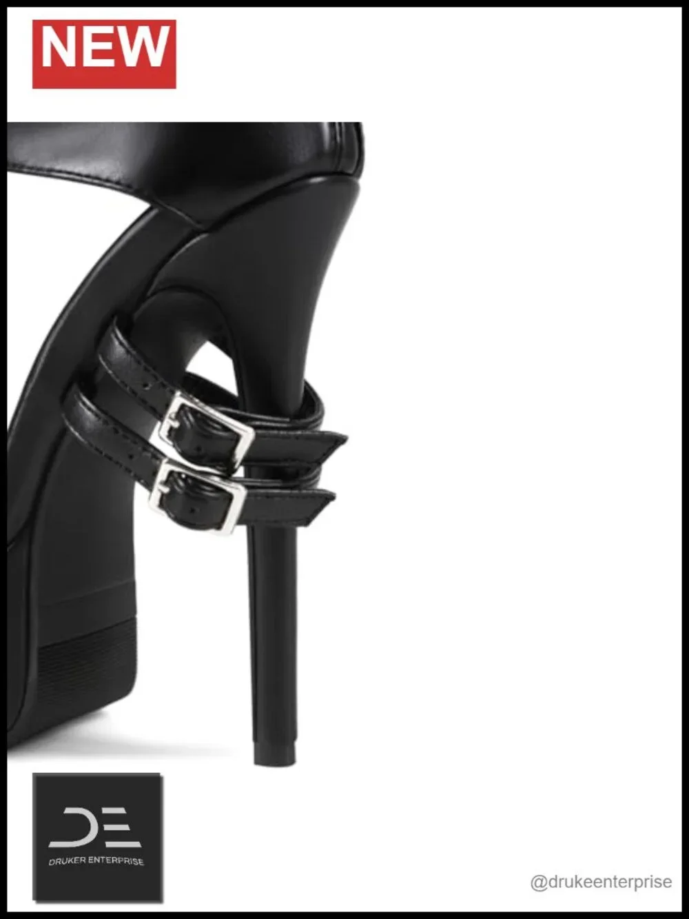 Knee High Platform Heeled Gladiator Sandals
